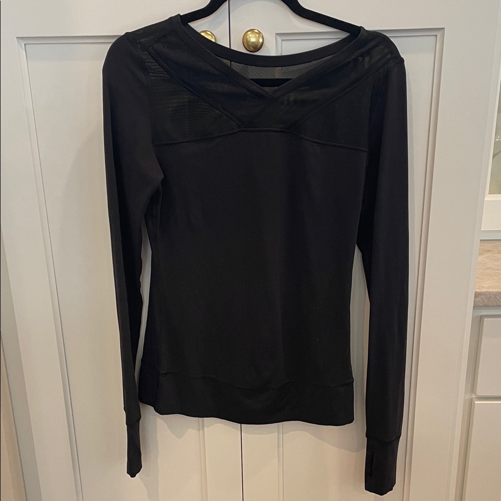 Lululemon Athletica Black Long Sleeve Top